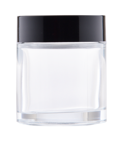 Jar  100 ml, glass Lid PP