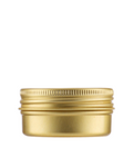 Gold aluminum jar 15 ml