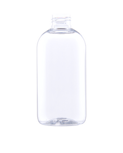 Clear PET bottle 250 ml, neck 24/410