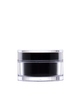 PP black jar with colorless case 15 ml, PP black cap with colorless case