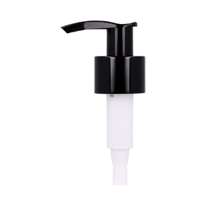 Pump, PP, 24/410 black, aluminium cover, tube length 200 mm