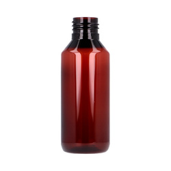 Butelka PET brązowa 100 ml, gwint 24/410