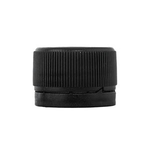 Black nut, PP, 28/410 with warranty ring seal spacer