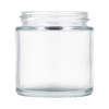 100 ml jar, clear glass 58/400