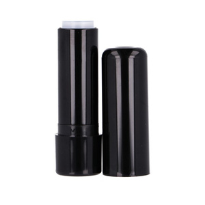 Black PS lip balm tube  5 ml