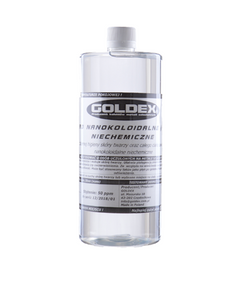 1000 ml bottle, clear (transparent), PET, 28/410