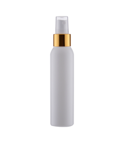 Atomizer PP biały ze złoty kołnierzem, gwint 24/410