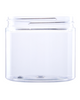 Clear PET jar 200 ml, neck 70/400