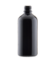 Butelka 100 ml, szklana czarna, DIN 18