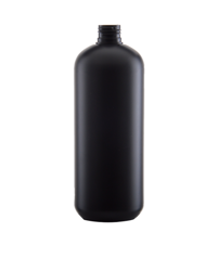 Butelka 500 ml, czarna, HDPE, 24/410