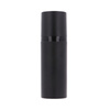 Airless czarny matowy PP 50 ml, pompka czarna błyszcząca, nasadka czarna