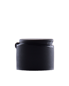 Flip-top, czarny matowy, PP, 24/410