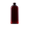 Butelka Soft Oval 200 ml, brązowa, PET, 24/410