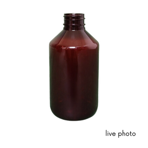 Butelka Slit Top, 250 ml, brązowa, PET, 28/410