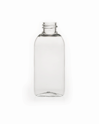 PET clear bottle 50 ml, thread 20/410