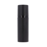 Black matt airless 50 ml, black gloss pump, black cap