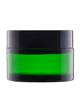 Słoik 30 ml zielony, Szkło, Nakrętka czarna ABS