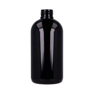Black PET bottle 250 ml, neck 24/410