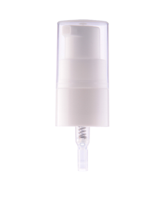 White PP foam pump, neck 24/410, tube 190 mm