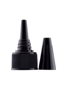PP nut black with applicator, thread 20/410