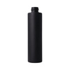 Butelka 200 ml, czarna matowa, HDPE z efektem Soft Touch, 24/410