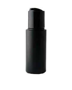 Butelka 50 ml, czarna, ECO-HDPE, 24/410