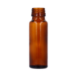 Butelka 50ml brązowa, Szkło 28/410
