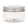 Jar 250 ml clear RPET 89/400 Alu silver cap