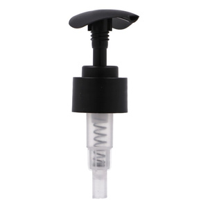 Black matt PP pump, neck 28/410 