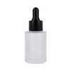 Butelka 30 ml, szklana bezbarwna matowa, pipeta czarna, reduktor
