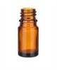 Butelka 5 ml, szklana brązowa, DIN 18