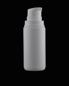 Airless PP biały 100 ml, pompka PP biała, nasadka bezbarwna