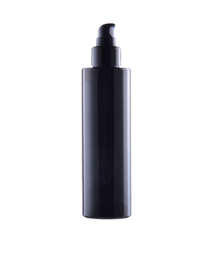 Black 200 ml bottle, PET, 24/410