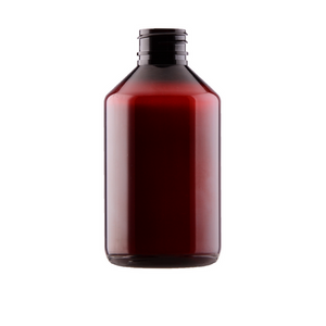 Butelka Slit Top, 250 ml, brązowa, PET, 28/410