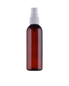 100 ml bottle, brown, PET, 20/410