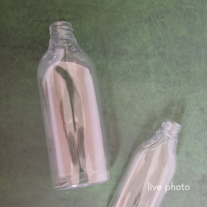 Clear PET bottle 400 ml, neck 28/410