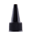 Black PP nozzle cap, neck 20/410 