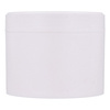 White matt PP jar 300 ml, White matt lid