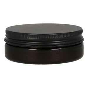 Black aluminium lid, neck 70/410