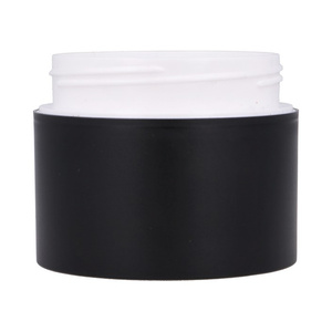 Słoik 200 ml PP czarny, biały termos