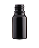 Butelka 10 ml, szklana czarna, DIN 18