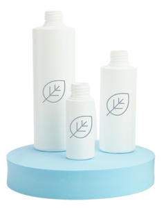 Butelka 300 ml, biała, ECO-HDPE, 24/410