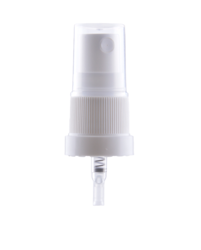 Atomizer PP biały, DIN 18, nasadka bezbarwna PP, rurka 120 mm