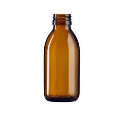 Butelka 125/115 ml brązowa Szkło 28/410