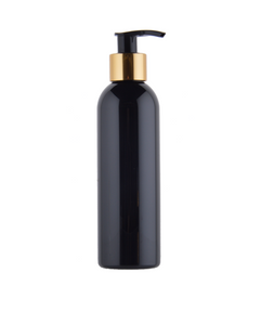 Butelka 200 ml, czarna, PET, 24/410