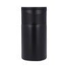 Butelka 100 ml czarna, RHDPE, Flip top czarny matowy PP