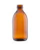 Butelka szklana brązowa 300 ml, gwint 28/410 ROPP