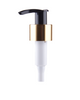 Black PP pump, neck 24/410, Gold aluminium colar
