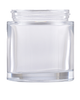 Clear glass jar 100 ml, thread 58/400