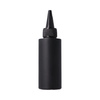 Butelka 100 ml, czarna matowa, HDPE z efektem Soft Touch, 24/410